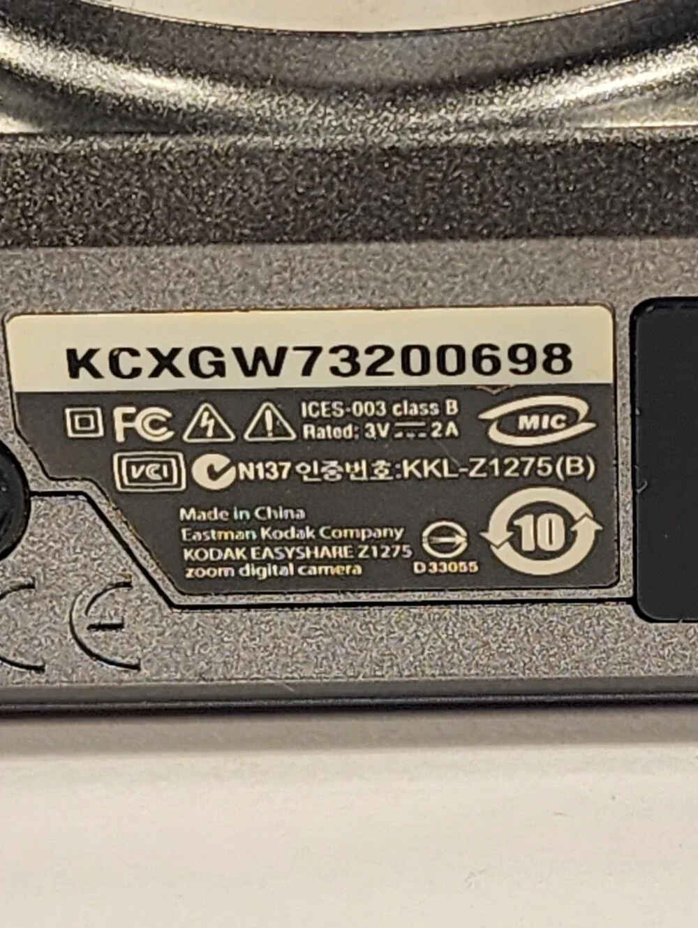Kodak Easyshare Z1275 12Mp Camera With 5x Zoom Schneider Kreuznach Lens (Tested)